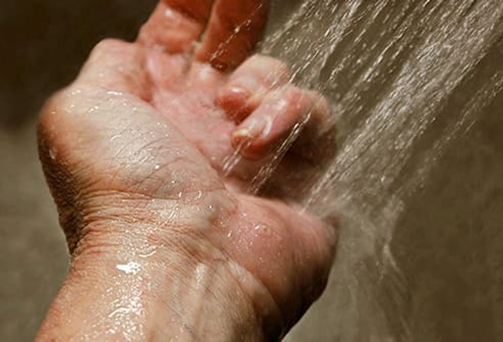 Stretch in the Shower