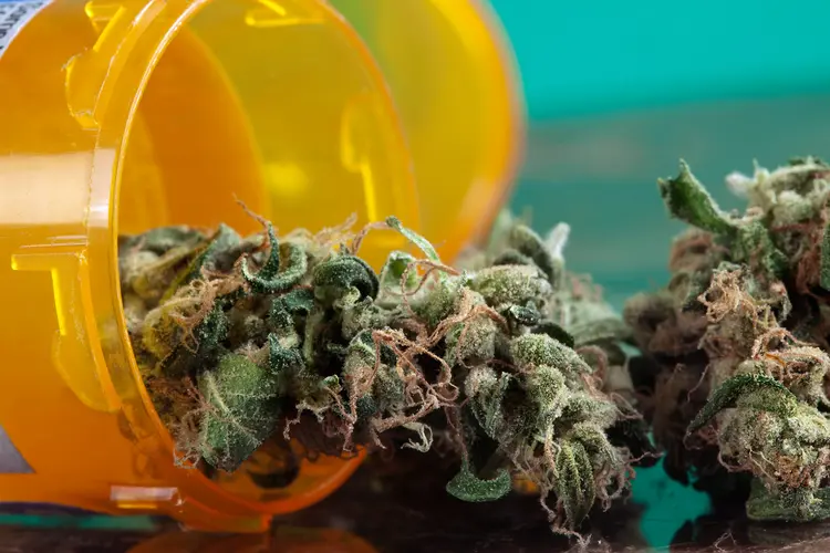 foto de marihuana medicinal
