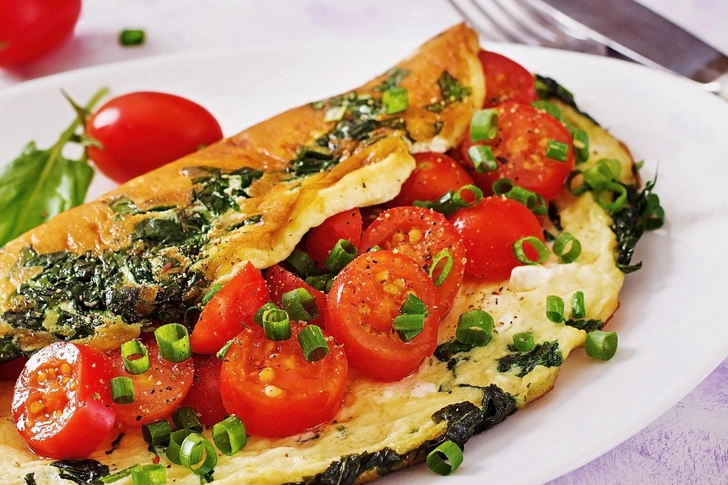Vegetable Omelet Vegetable Omelet