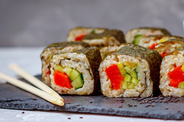 Best: Sushi With Brown Rice Best: Sushi With Brown Rice