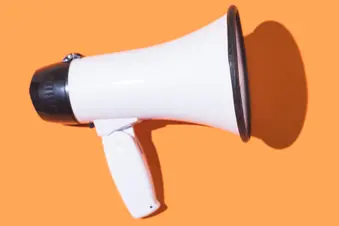 photo of megaphone