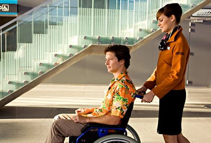 Ask for a Wheelchair