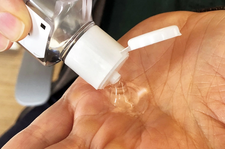 Squirt a Sanitizer