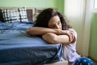 photo of woman with depression