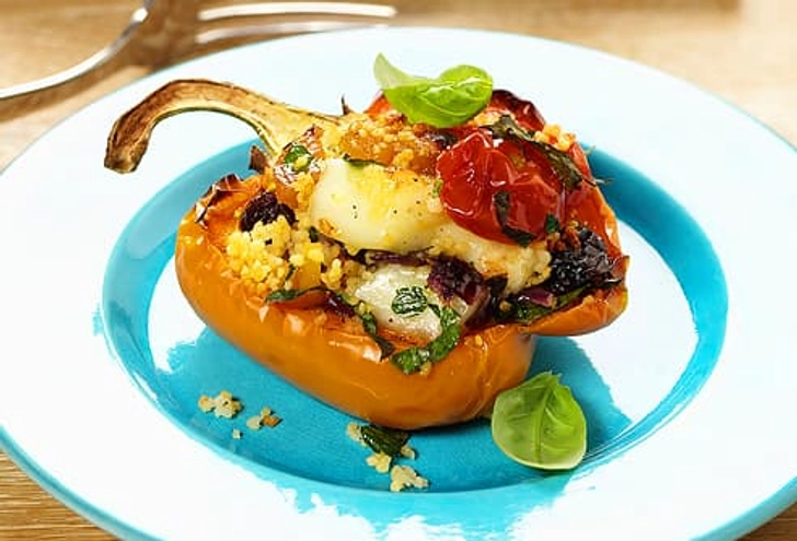 Make Vegetarian Stuffed Peppers Make Vegetarian Stuffed Peppers