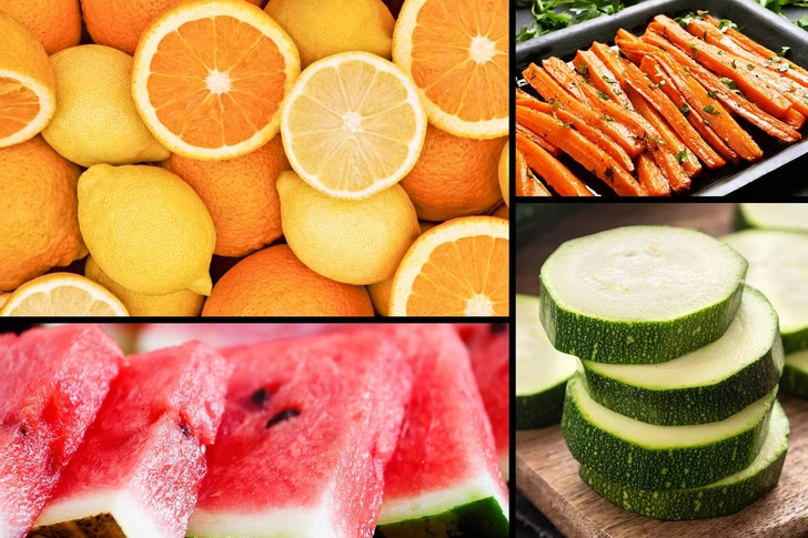 Favor Veggies and Fruits ...