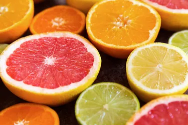 Citrus fruits are packed with vitamin C. 
