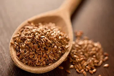Flaxseed is a healthy and nutty-tasting addition to foods like breads and cereals. (Photo credit: Arletta Cwalina / EyeEm / Getty Images)