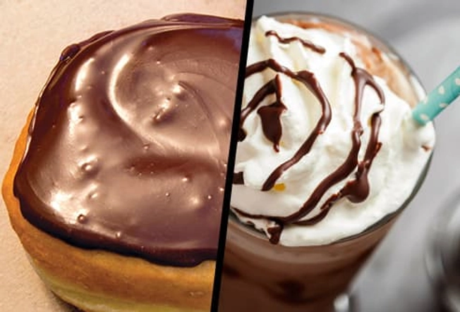 Boston Cream Doughnut or Mocha Frappuccino?