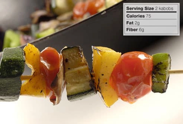 BEST: Vegetable Kebabs