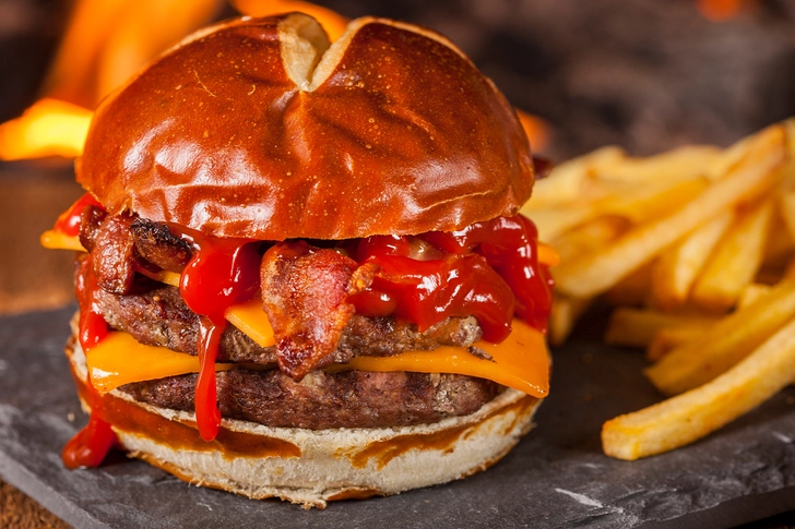 Bacon Double Cheeseburger