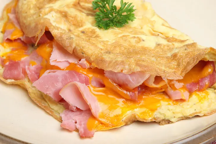 Ham and Cheese Omelet