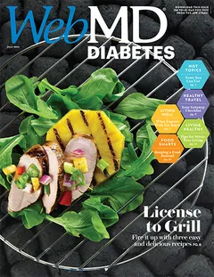 Cover of WebMD Diabetes June 2013