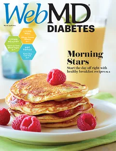 Cover of WebMD Diabetes March and April 2014