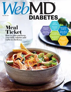 Cover of WebMD Diabetes September 2014