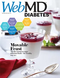 Cover of WebMD Diabetes November/December 2016
