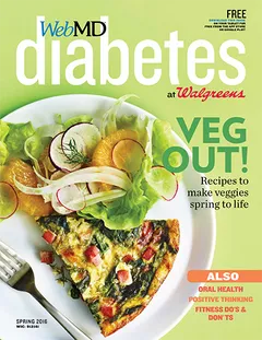 Cover of WebMD Diabetes Spring 2016