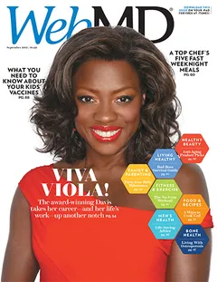 Viola Davis in WebMD Magazine